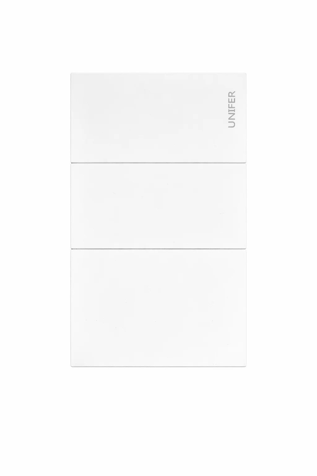 Apagador Triple Invisible Blanco Unifer